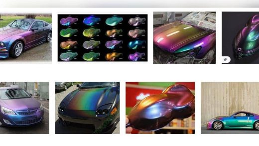 Почему существует автомобильная краска Chameleon