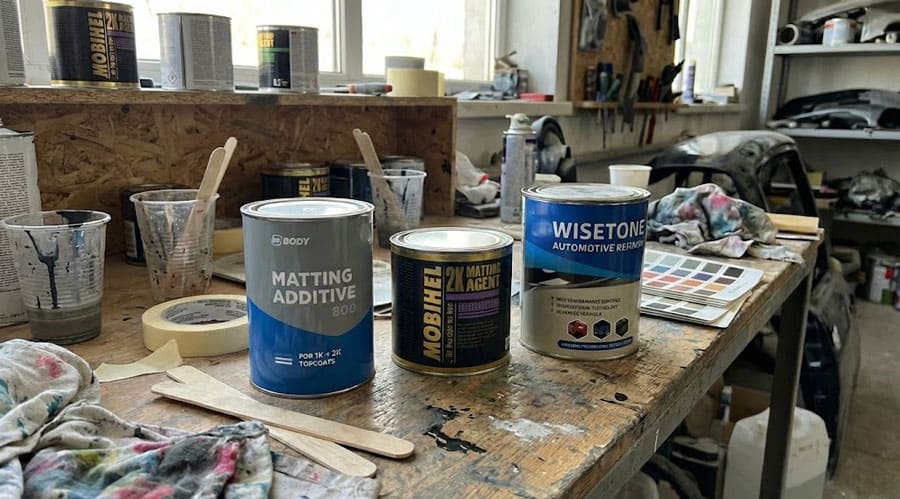 Матирующие добавки в лак для авто
